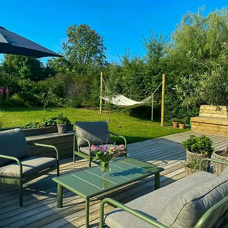 Light Wood House Near Private In Dom wakacyjny Gilleleje