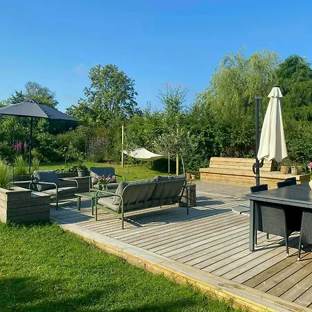 Light Wood House Near Private In * Gilleleje